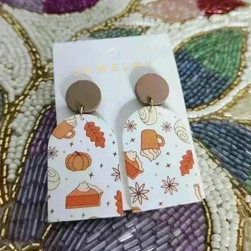 🍂 Fall earrings